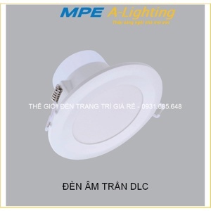 Đèn Led downlight âm trần MPE DLC-18T 18W