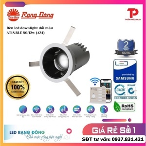 Đèn Led Downlight đổi màu Rạng Đông – AT18.BLE 80/12W (F36)