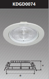 Đèn Led Downlight Duhal KDGD0074