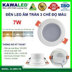 Đèn LED downlight Kawa DL3M90-7W