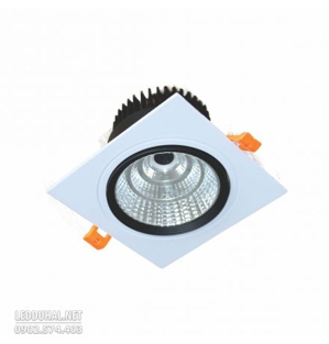 Đèn led downlight vuông chiếu điểm âm trần Duhal DFC1181 - 18W