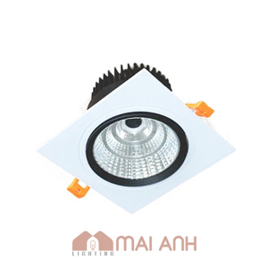 Đèn led downlight vuông chiếu điểm âm trần Duhal DFC1051 - 5W