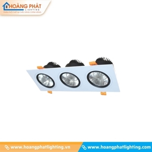 Đèn led downlight vuông chiếu điểm âm trần Duhal DFC3051