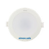 Đèn LED Downlight Wave âm trần SIMON 8W 6000K ánh sáng trắng N03E0-1018