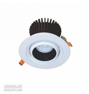 Đèn led downlight xoay chiếu điểm âm trần Duhal DFA0204 - 20W