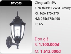 Đèn led DTV003