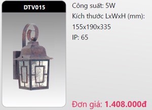 Đèn Led DTV015