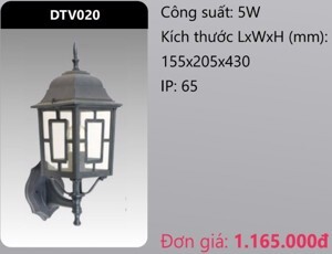 Đèn led DTV020