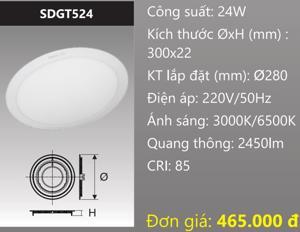 Đèn Led Duhal DG-T524