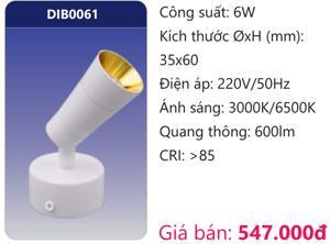 Đèn Led Duhal gắn nổi chiếu điểm trang trí mini DIB0061