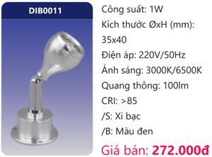 Đèn Led Duhal gắn nổi chiếu điểm trang trí DIB0011