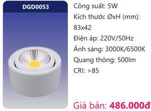 Đèn Led Duhal gắn nổi chiếu điểm trang trí mini DGD0053