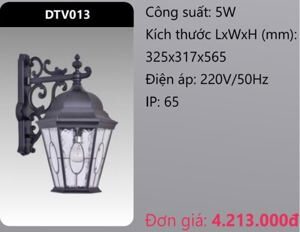 Đèn Led gắn vách trang trí DTV013