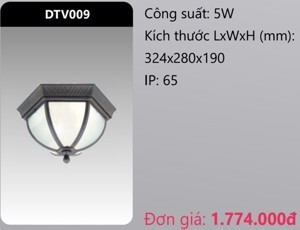 Đèn Led gắn vách trang trí Duhal DTV009 5W