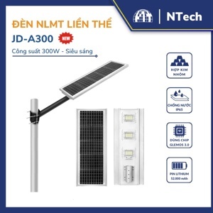 Đèn LED năng lượng mặt trời JD-A300 150W