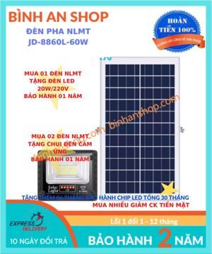 Đèn Led năng lượng mặt trời Suntek JD-8860