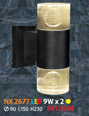 Đèn LED ngoài trời Nam Long NX 2677