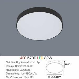 Đèn led nổi 1 chế độ  AFC 579D 32W