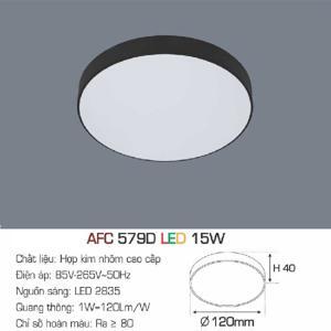 Đèn led nổi cao cấp 1 chế độ  AFC 579D 15W