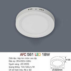 Đèn led nổi cao cấp 1 chế độ  AFC 561 18W