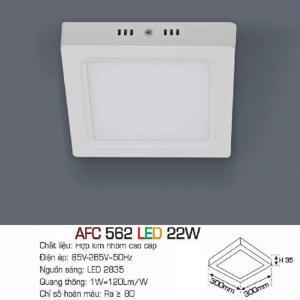 Đèn led nổi cao cấp 1 chế độ  AFC 562 22W