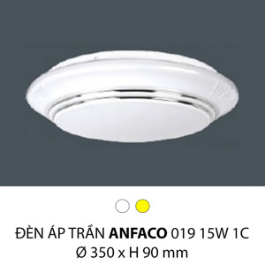 Đèn Led ốp trần Anfaco AFC 019 15W