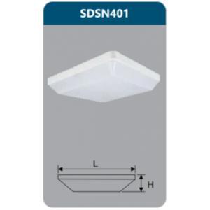 Đèn LED ốp trần chống thấm Duhal SDSN401 - 15W