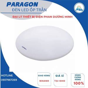 Đèn led ốp trần đổi màu Paragon 12W PLCA295L12/CCT