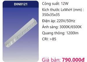 Đèn Led Ốp Trần Duhal DIN0121 12W