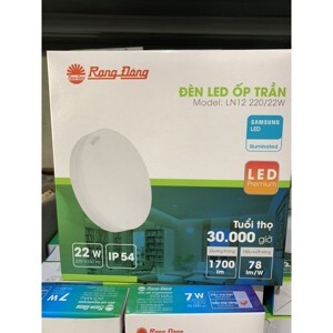 Đèn Led ốp trần LN12 220/22W