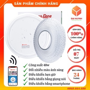 Đèn LED ốp trần LN18.WF.IR 500/48W