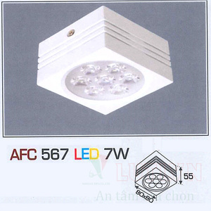 Đèn led ốp trần nổi Anfaco AFC-567-7W