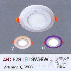 Đèn led ốp trần nổi tròn Anfaco AFC-679V-5W