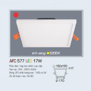Đèn led ốp trần nổi vuông AFC-577-17W