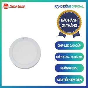 Đèn LED ốp trần tròn cảm biến Rạng Đông D LN09L 300/24W RAD SS