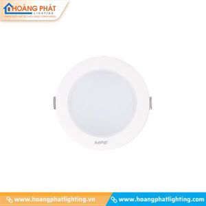 Đèn LED panel 6W – Ø120mm âm trần, ánh sáng 3 màu, MPE, mã RPL2-6/3C