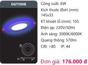 Đèn led Panel Duhal DGT506B