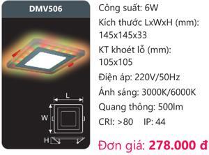 Đèn led panel Duhal DMV506