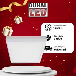 Đèn led panel gắn nổi vuông viền tròn Duhal SDGB0241 - 24w