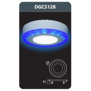 Đèn LED Panel màu Duhal DGC512B - 12W