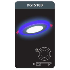 Đèn LED Panel màu  Duhal DGT518B -18W