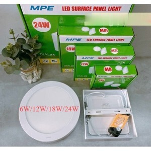 Đèn Led panel MPE vuông nổi SSPL12