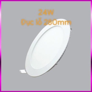 Đèn Led Panel tròn âm Dimmable 24W MPE RPL-24V/DIM ánh sáng vàng