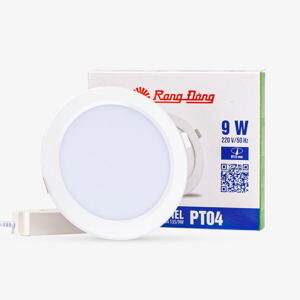 Đèn led panel tròn rạng đông D PT04L 135/9w