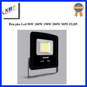 Đèn LED pha 50W, ánh sáng trắng, MPE, mã FLD5-50T