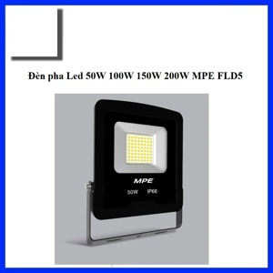 Đèn LED pha 50W, ánh sáng trắng, MPE, mã FLD5-50T