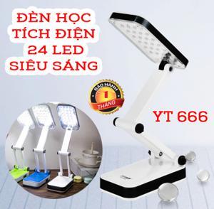 Đèn Led Pin Sạc Để Bàn 24 Bóng YT-666