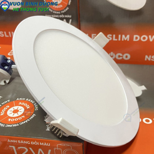 Đèn LED Slim Downlight Nanoco NSD12C1 12W