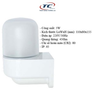 Đèn led soi gương chống thấm Duhal AIG0051