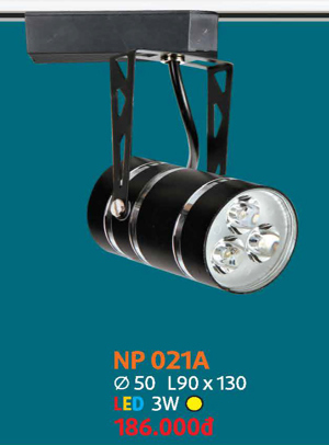 Đèn LED thanh ray NP021A LED 3W